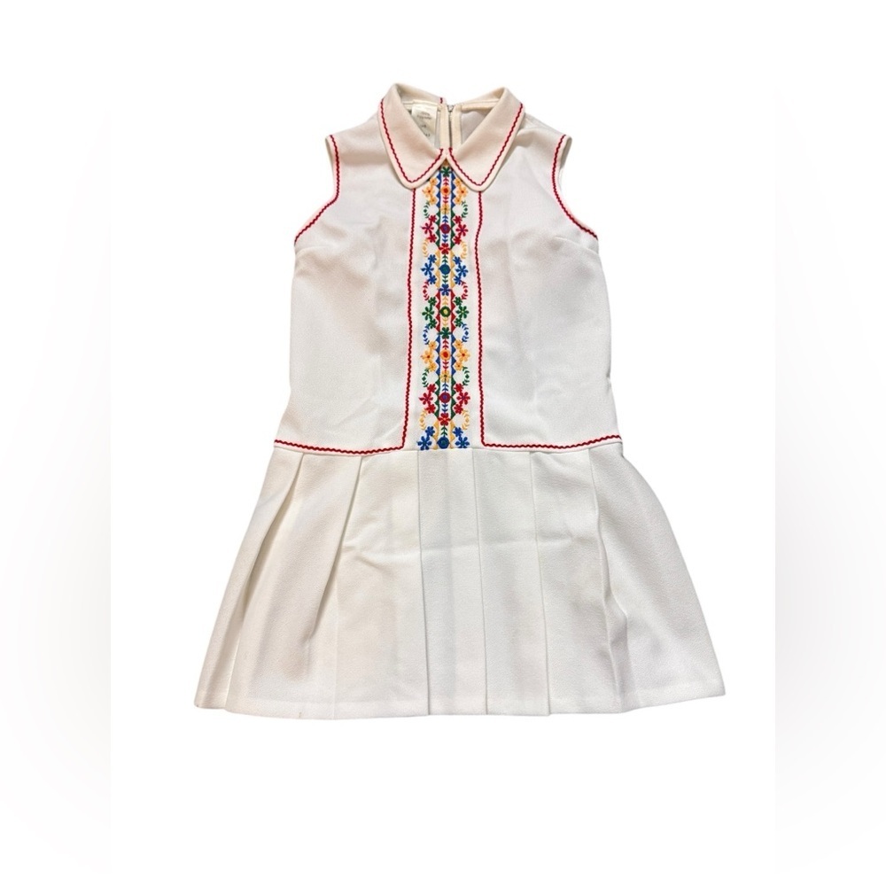 Vintage 1970s tween dress, small